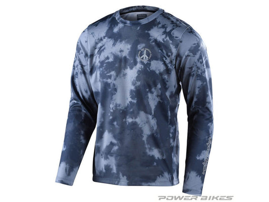 Jerseys LS TLD Flowline Plot Charcoal